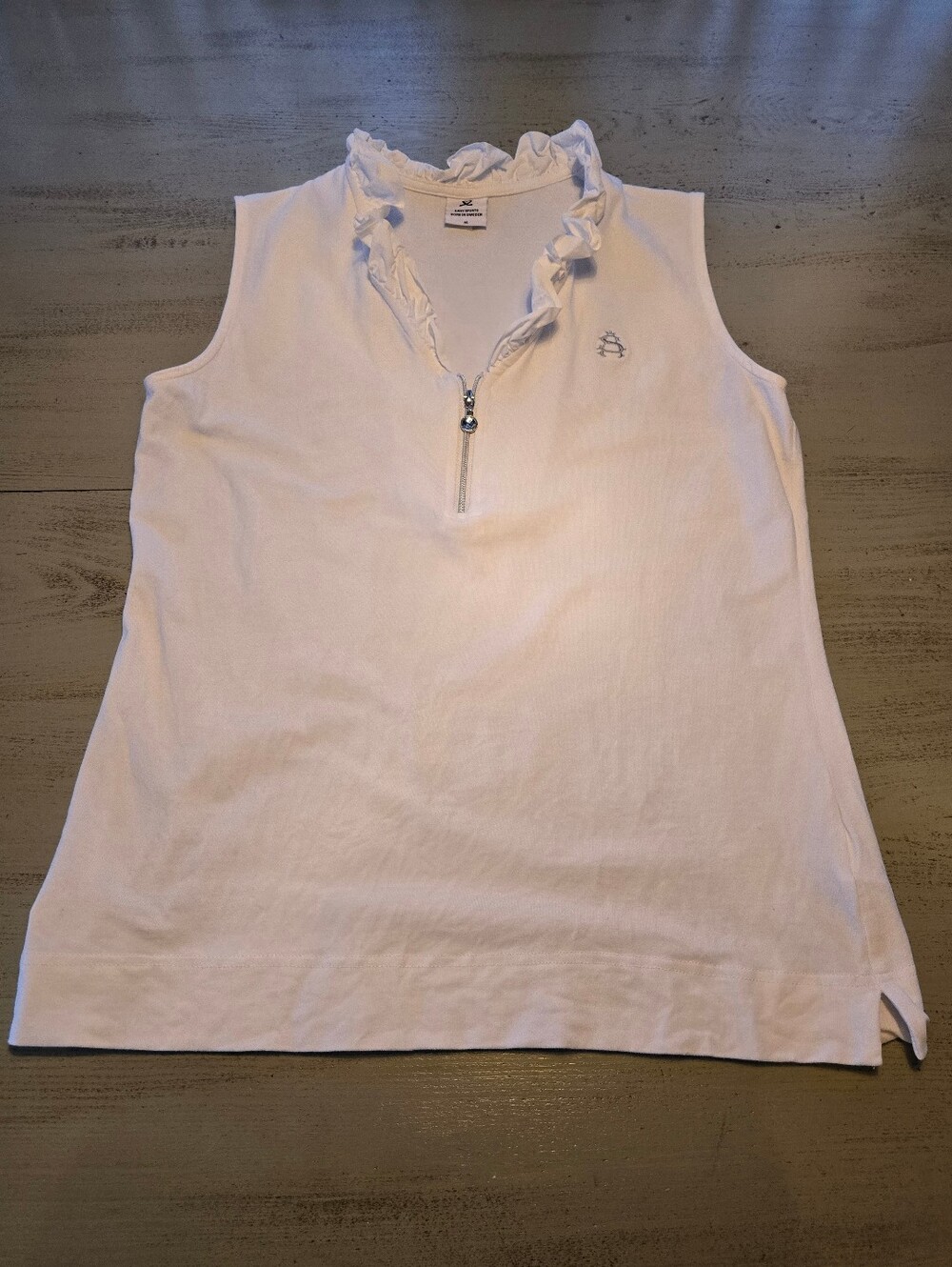 Daily Sports Women's White Golf Tank Top Medium, Sleeveless